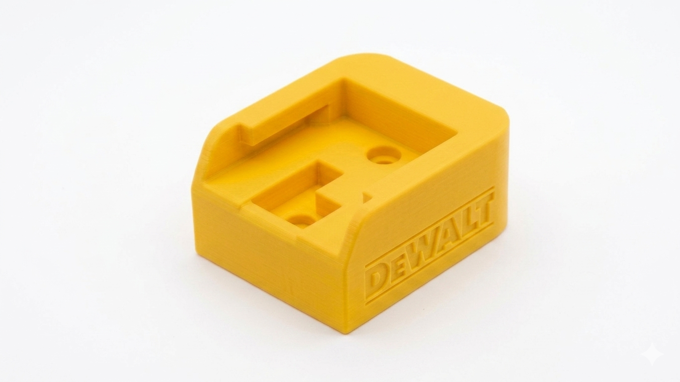 Настенный держатель для аккумуляторов DeWalt 12V