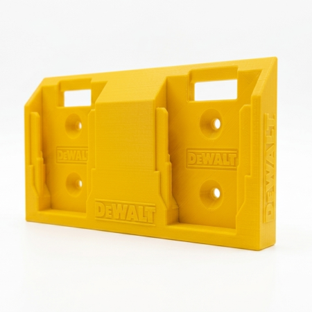 Настенный держатель для двух аккумуляторов DeWalt 18V / 20V Max